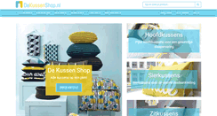 Desktop Screenshot of dekussenshop.nl